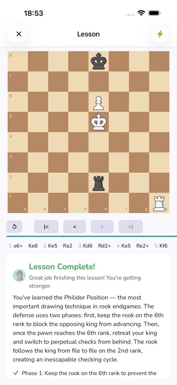 Interactive lessons
