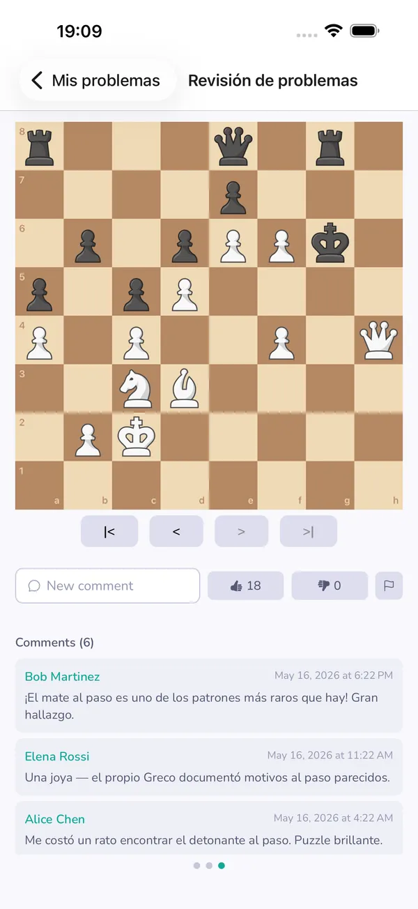Puzzles de LearnChess