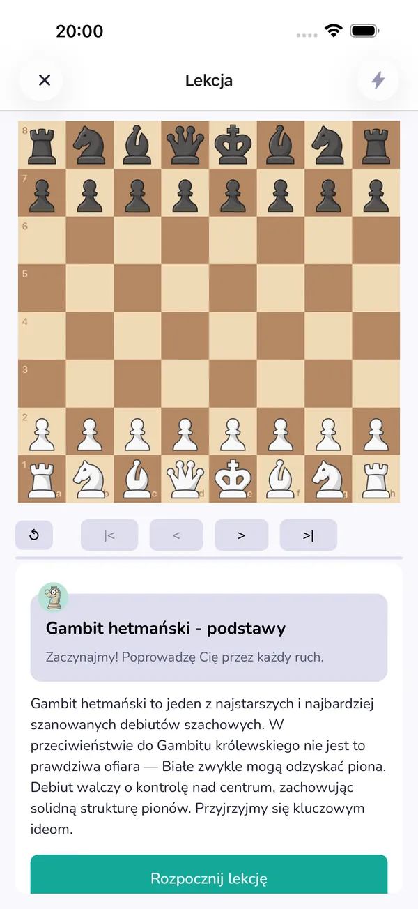 Lekcje LearnChess