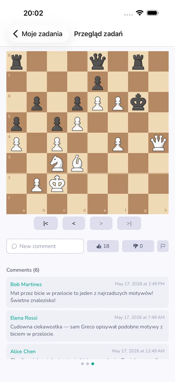 Zadania LearnChess